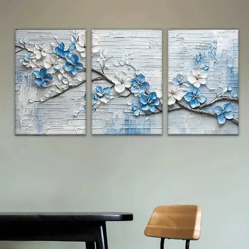 3pcs Three-Piece Canvas Artwork Wall Art Set Canvas Unframed - High Quality Print 100% Australian Made Wall Canvas - Bella Home Decor