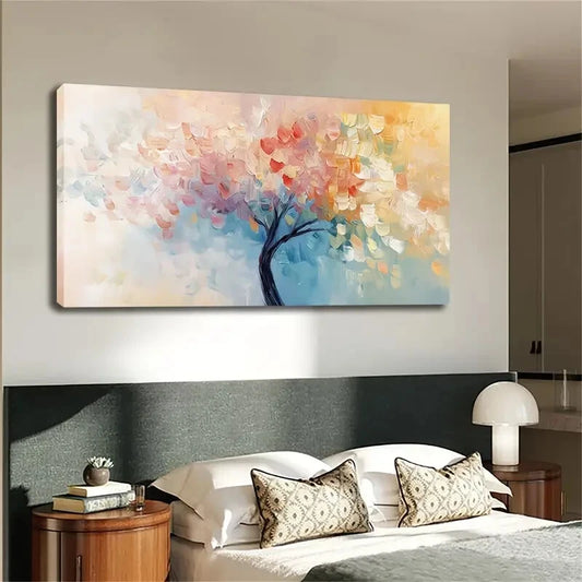 Modern Minimalist Watercolor Wall Art canvas office home room framed 120x60cm