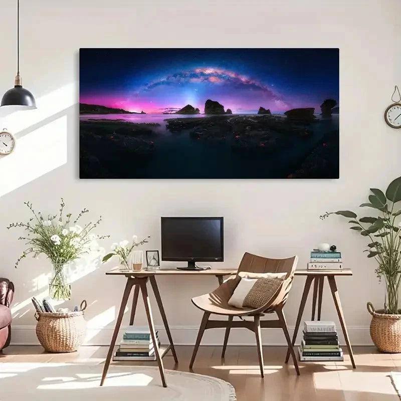 Natural Scenery Decor Natural Wall Art Canvas Office Home Room Framed 120x60cm