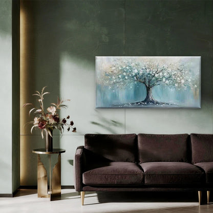 Nature Inspired Landscape Wall Art Canvas Office Home Room Framed 120x60cm - Bella Home Decor