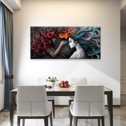 Artistic Transformation Wall Art Canvas Office Home Room Framed 120x60cm