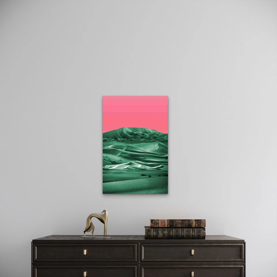Bright Pop Nature Landscape Metal Print Ready to Hang