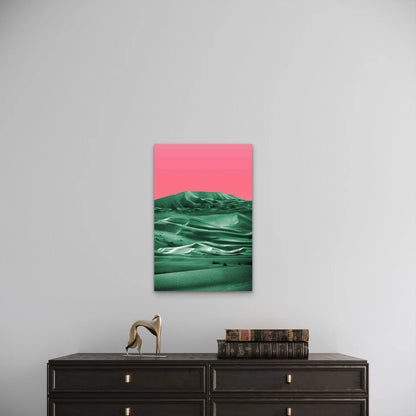 Bright Pop Nature Landscape Metal Print Ready to Hang