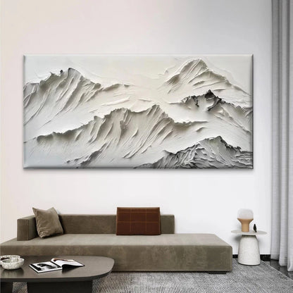 Abstract Mountain Landscape Wall Art Canvas Office Home Room Framed 120x60cm