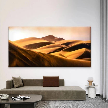 Namibia Sand Dunes Wall Art Canvas Office Home Room Framed 120x60cm