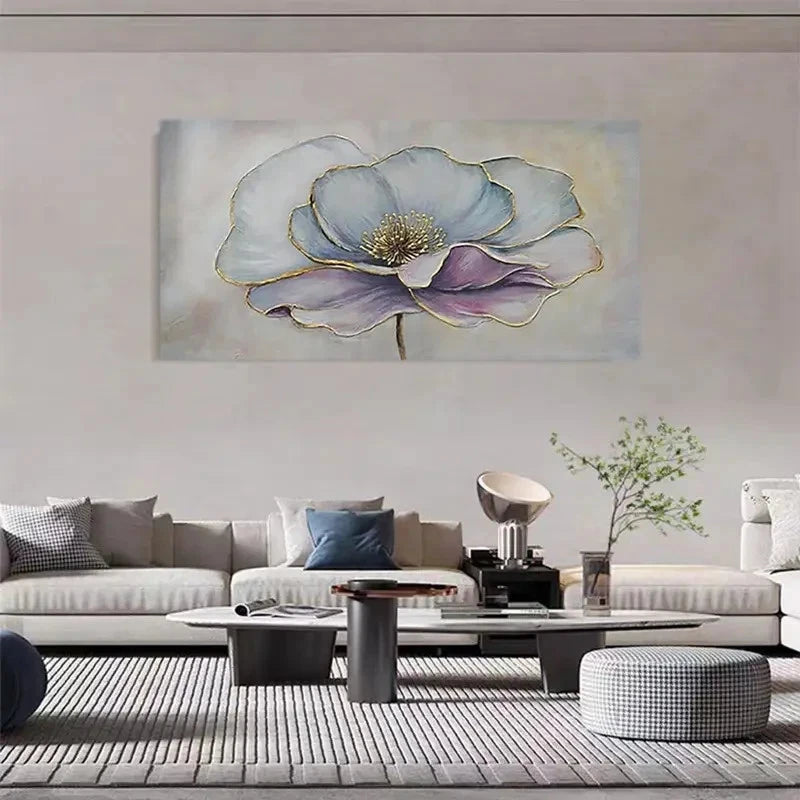 Beautiful Blooming Flowers Wall Art Canvas Office Home Room Framed 120x60cm