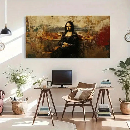 Vibrant Colors Aesthetic Décor Wall Art Canvas Office Home Room Framed 120x60cm - Bella Home Decor