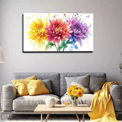 Vibrant Colors Decor Wall Art Canvas Office Home Room Framed 120x60cm