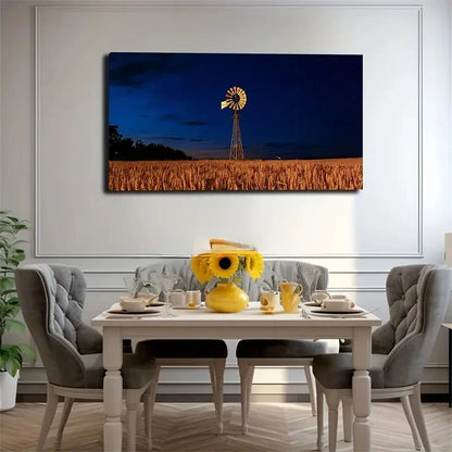 Spectacular Wheat Wall Art Canvas Office Home Room Framed 120x60cm