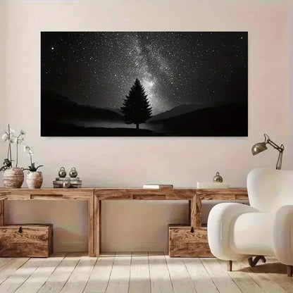 Huge Beautiful Scenery Pine Wall Art Canvas Office Home Room Framed 120x60cm
