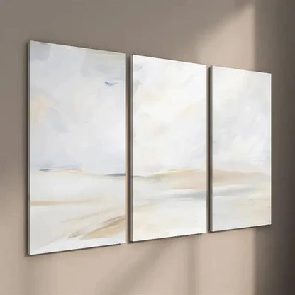 3pcs Abstract Watercolor Style Wall Art Set Canvas Unframed - High Quality Print 100% Australian Made Wall Canvas - Bella Home Decor