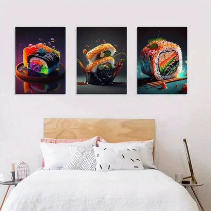 3pcs Deco Modern Style Divine Portrait Perfect Wall Art Set Canvas Framed 40x60cm - High Quality Print 100% Australian Made Wall Canvas Ready to Hang - Bella Home Decor