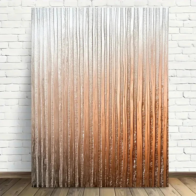 Beautiful Modern Abstract Elegant Vintage Painting 40x60cm Metal Print Ready to Hang - Bella Home Decor
