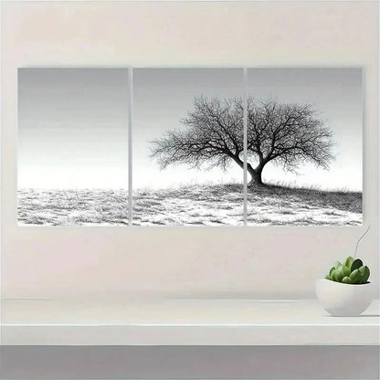 3pcs Sketch Shepherd Tree Drawing DI  Wall Art Set Canvas Framed 60x90cm - High Quality Print 100% Australian Made Wall Canvas Ready to Hang