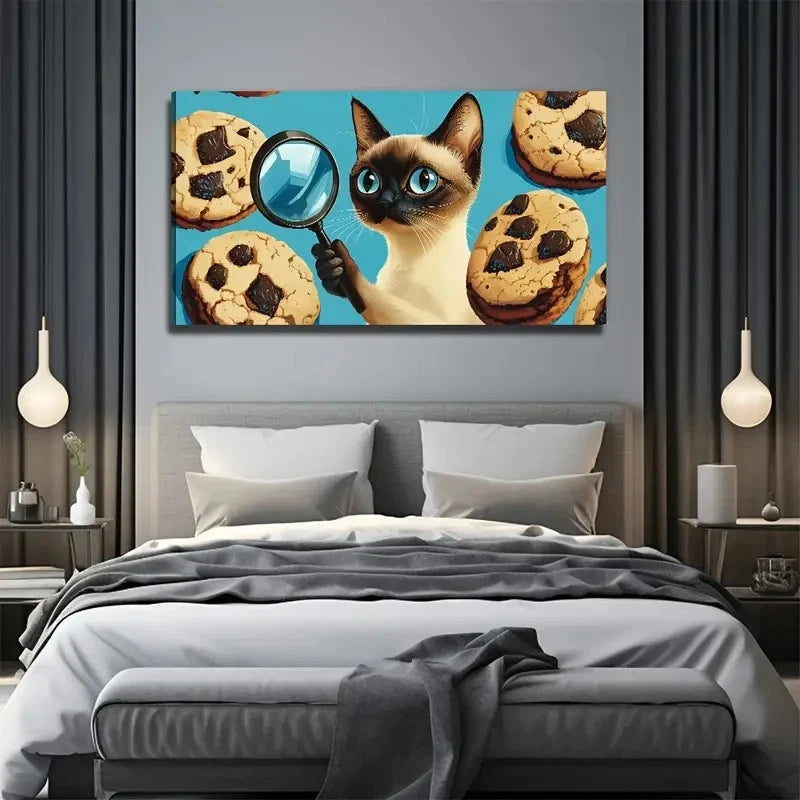 Chocolate Cookies Perfect Wall Art Canvas Office Home Room Framed 120x60cm
