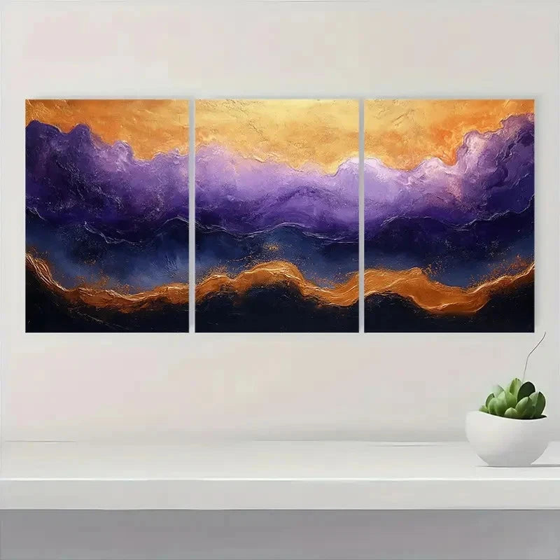 3pcs Luxury Modern Design for Couples GY  Wall Art Set Canvas Framed 60x90cm - High Quality Print 100% Australian Made Wall Canvas Ready to Hang