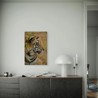 Majestic Tiger 60x90cm Metal Print Ready to Hang