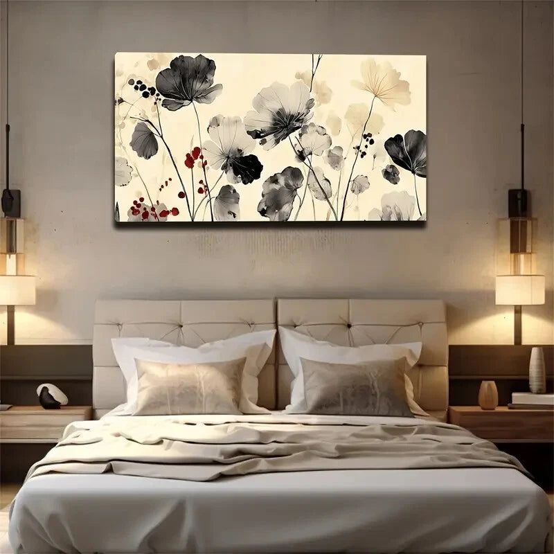 Features Various Forms Wall Art canvas office home room framed 120x60cm - Bella Home Decor