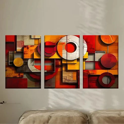 3pcs abstract art wallpapers  Wall Art Set Canvas Unframed - High Quality Print 100% Australian Made Wall Canvas - Bella Home Decor