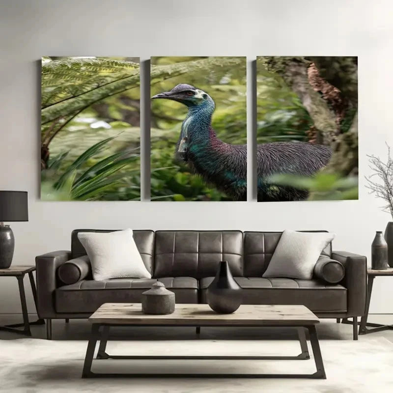 3pcs Auckland Zoo Australia Wall Art Set Canvas Framed 50x70cm - High Quality Print 100% Australian Made Wall Canvas Ready to Hang - Bella Home Decor