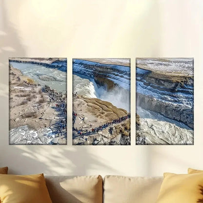 3pcs Active outdoor enthusiast Wall Art Set Canvas Framed 60x90cm - High Quality Print 100% Australian Made Wall Canvas Ready to Hang - Bella Home Decor