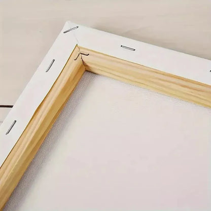 4pcs Rustic Highland Cow Wall Art Canvas Framed