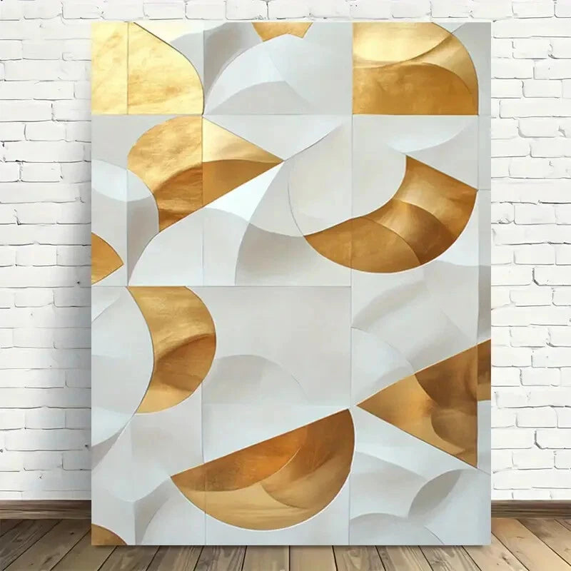 Beautiful Modern Abstract Elegant Painting 40x60cm Metal Print Ready to Hang - Bella Home Decor