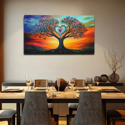Thick Branches Decoration Wall Art Canvas Office Home Room Framed 120x60cm