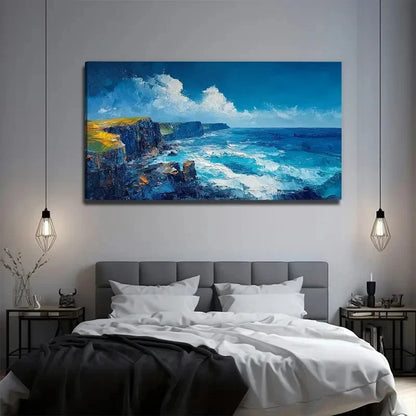 Modern Exquisite Suitable Wall Art Canvas Office Home Room Framed 120x60cm