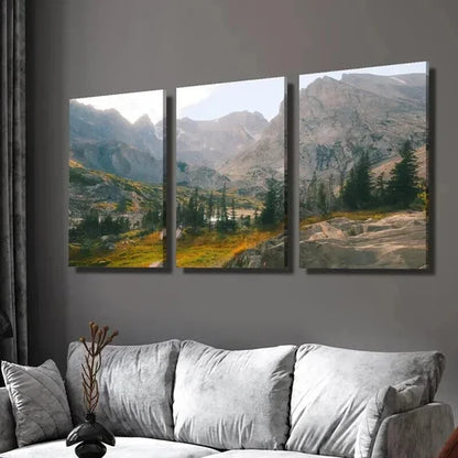3pcs Spring & Summer Season Landscape Theme Wall Art Set Canvas Unframed - High Quality Print 100% Australian Made Wall Canvas