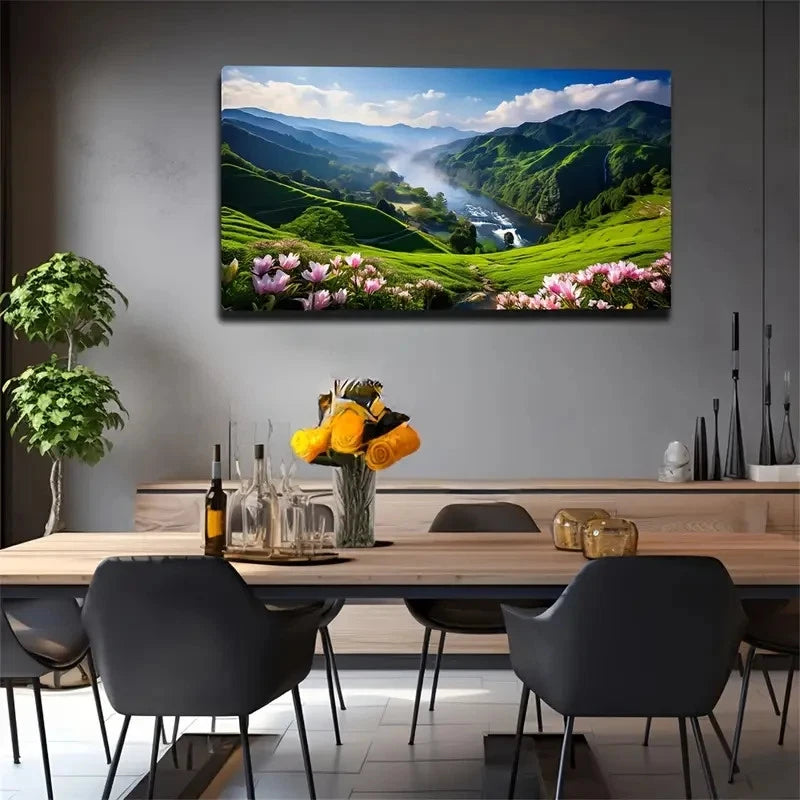 Breathtaking Landscapes Wall Art Canvas Office Home Room Framed 120x60cm
