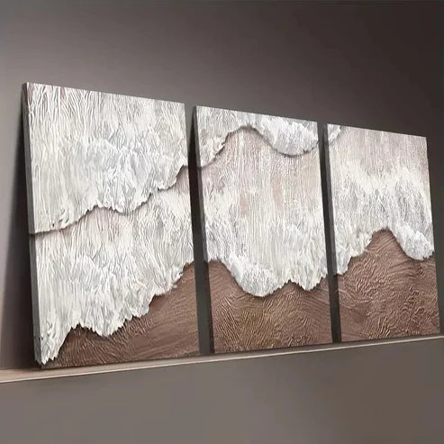 3pcs Modern Fashion Simple Abstract  Wall Art Set Canvas Unframed - High Quality Print 100% Australian Made Wall Canvas