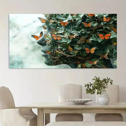 Abstract Creativity Depicts Wall Art Canvas Office Home Room Framed 120x60cm