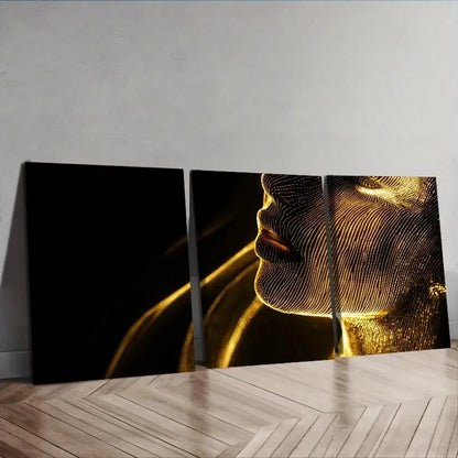 3pcs A beautiful woman's body Wall Art Set Canvas Framed 40x60cm - High Quality Print 100% Australian Made Wall Canvas Ready to Hang - Bella Home Decor