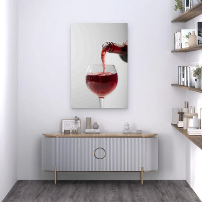 Wine Still Life 60x90cm Metal Print Ready to Hang