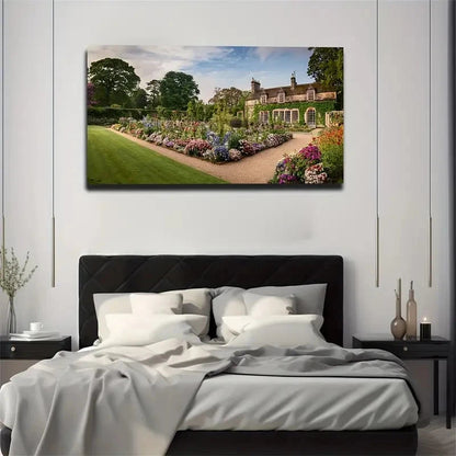 Full Of Flowers Noble Wall Art Canvas Office Home Room Framed 120x60cm