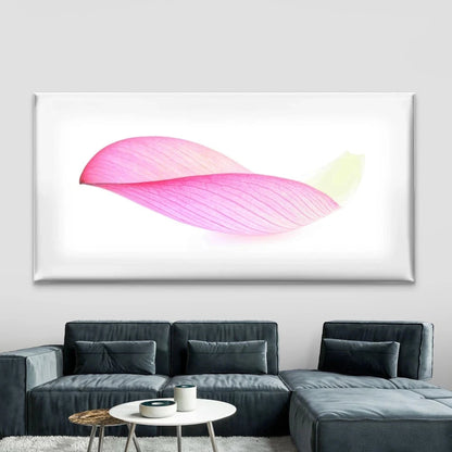 Lotus Isolated On White Wall Art Canvas Office Home Room Framed 120x60cm