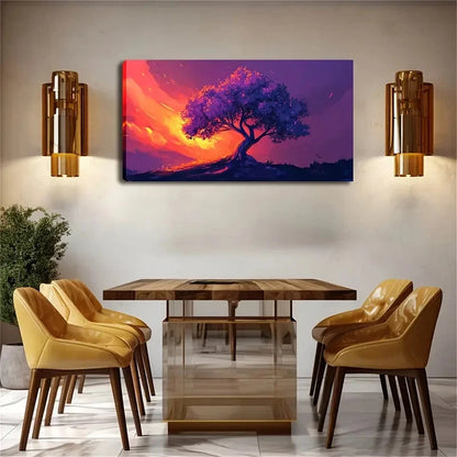 Modern Minimalist Vibrant Wall Art canvas office home room framed 120x60cm - Bella Home Decor