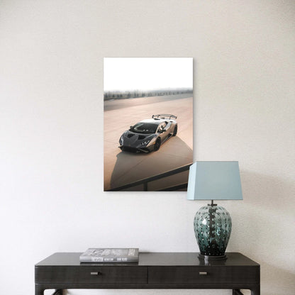 Lamborghini Huracan STO Supercar Race Track 40x60cm Print Ready to Hang