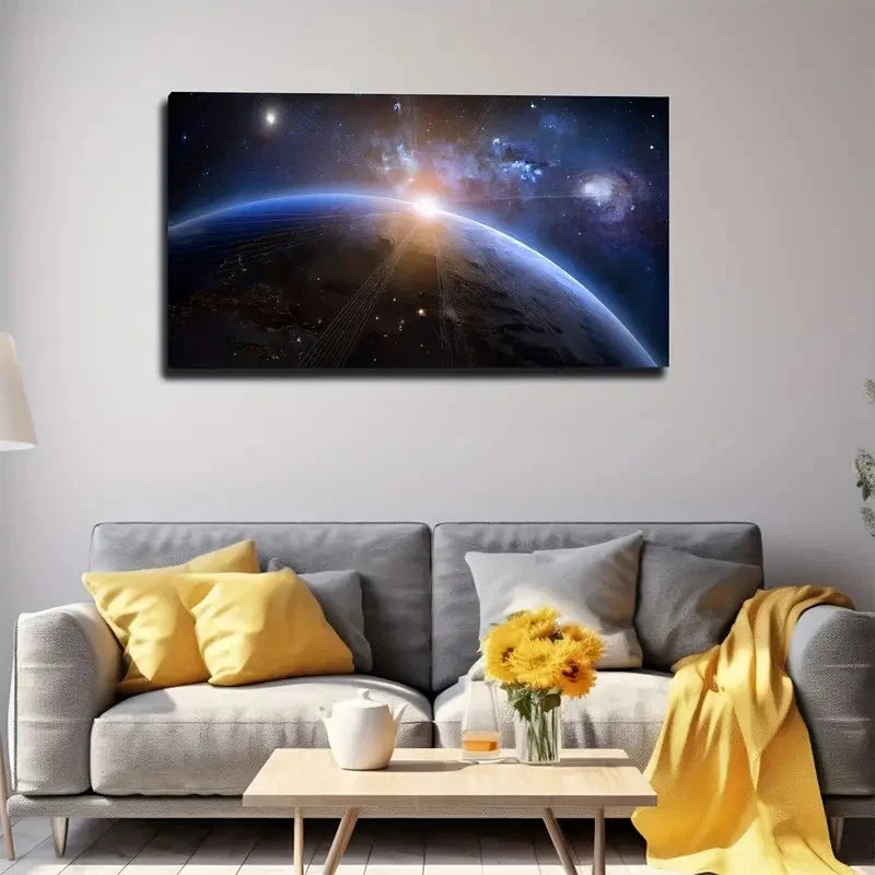 A Ray Of Sunlight Wall Art Canvas Office Home Room Framed 120x60cm