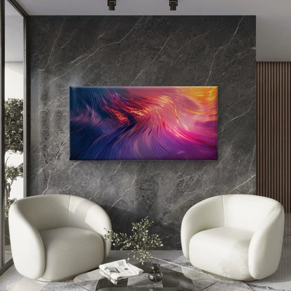 Abstract Background Design Wall Art Canvas Office Home Room Framed 120x60cm