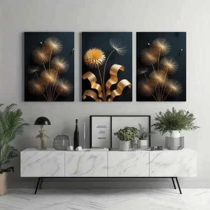 3pcs Wonderland Canvas Snowy Forest Wall Art Set Canvas Unframed - High Quality Print 100% Australian Made Wall Canvas