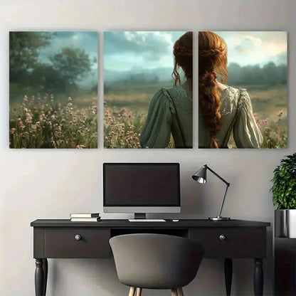 3pcs Custom For Anne Sawyer Perfect Wall Art Set Canvas Framed 50x70cm - High Quality Print 100% Australian Made Wall Canvas Ready to Hang - Bella Home Decor
