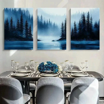 3pcs Dried Flower & Ceramic Vase Pattern Wall Art Set Canvas Framed 60x90cm - High Quality Print 100% Australian Made Wall Canvas Ready to Hang