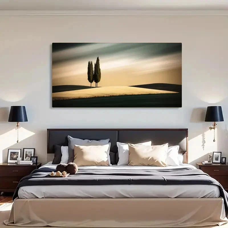 Vintage & Contemporary Style Wall Art Canvas Office Home Room Framed 120x60cm