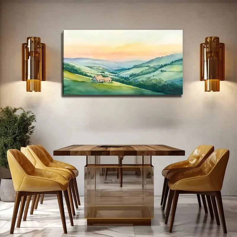 Outdoor Scenery Nature Wall Art Canvas Office Home Room Framed 120x60cm