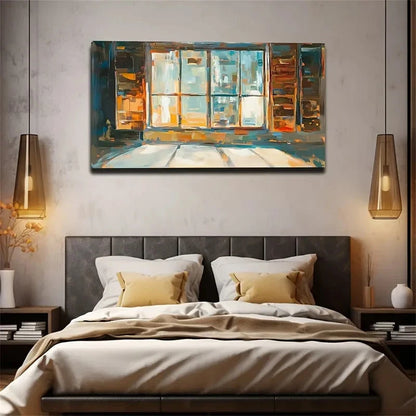 Rich Sense Of Layering Colors Wall Art Canvas Office Home Room Framed 120x60cm