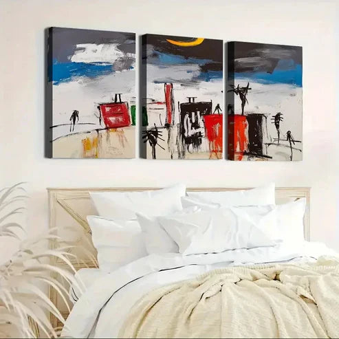 3pcs Beautiful Artwork Decorating Entryways Wall Art Canvas Unframed – High Quality Print 100% Australian Made Wall Canvas - Bella Home Decor