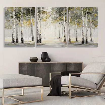 3pcs Triptych Seascape Painting Beach Wall Art Set Canvas Framed 40x60cm - High Quality Print 100% Australian Made Wall Canvas Ready to Hang