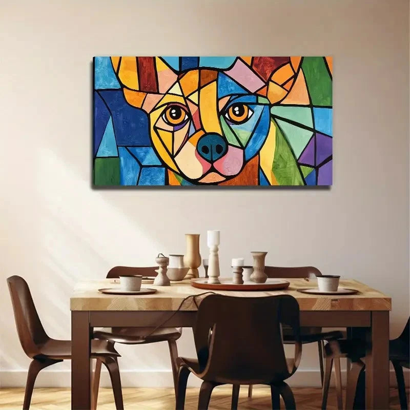 Abstract Design With Colorful Wall Art Canvas Office Home Room Framed 120x60cm
